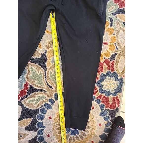 Basics By Denim House Mens Black Sweatpants Joggers Size L - Picture 7 of 10